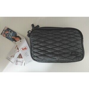 Lug Coupe Gray Quilted RFID Crossbody/Waist Bag with Adjustable Strap NWT
